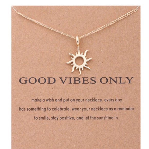 GOOD VIBES Necklace - Picture 1 of 1